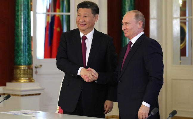 Putin Xi Jinping